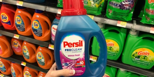 Persil Laundry Detergent Only 24¢ After Cash Back at Walmart