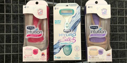 Schick Women’s Razors Only $1.99 After CVS Rewards