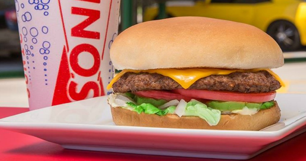 Sonic cheeseburger 