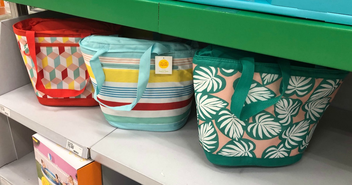 sun squad cooler totes at target