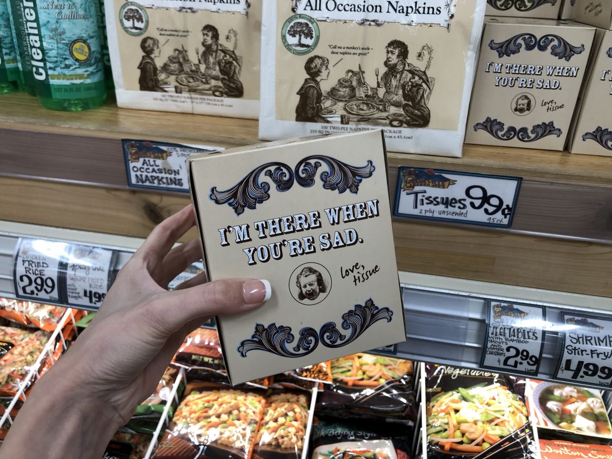 Trader Joe's facial tissue