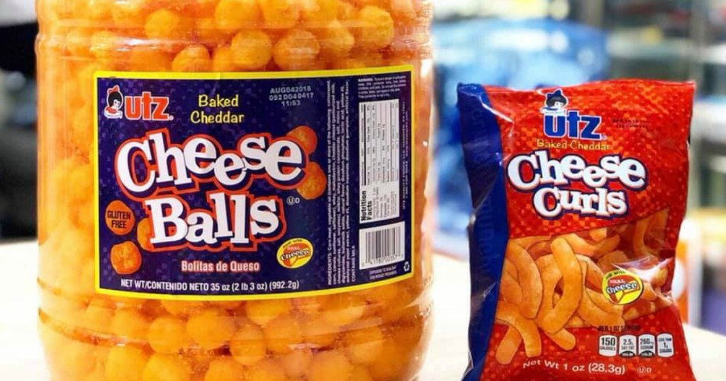 Utz cheese balls and curls