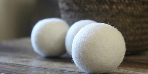 Smart Sheep Wool Dryer Balls 6-Pack Only $9.83 on Amazon