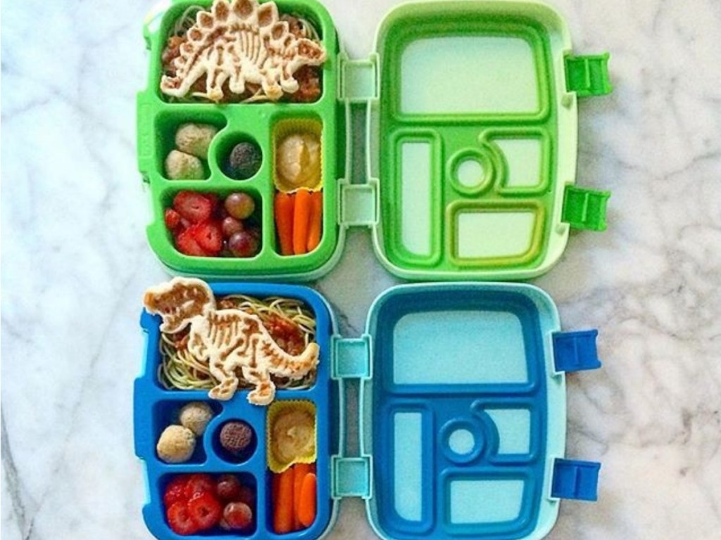 two bentgo bento lunch boxes