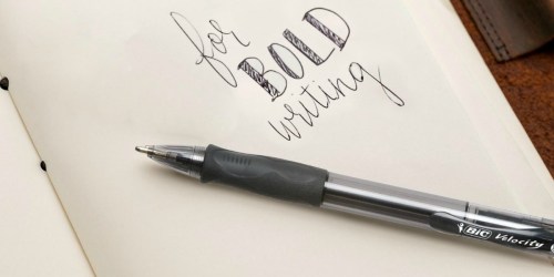 Amazon: Up to 75% Off BIC Retractable Ball-Point Pens