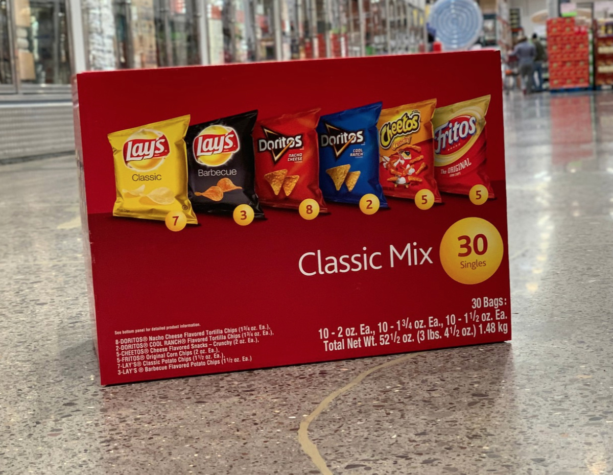 doritos classic mix box at Costco