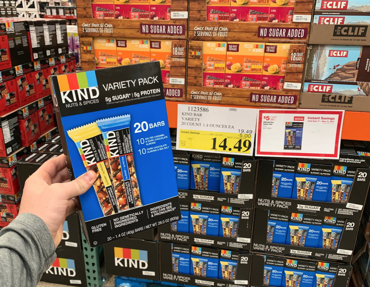 Kind bars value pack at Costco