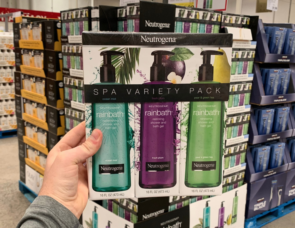 neutrogena spa variety value packs at Costco