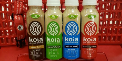 Koia Plant Powered Protein Drink Only $1.50 After Cash Back at Target (Regularly $5)