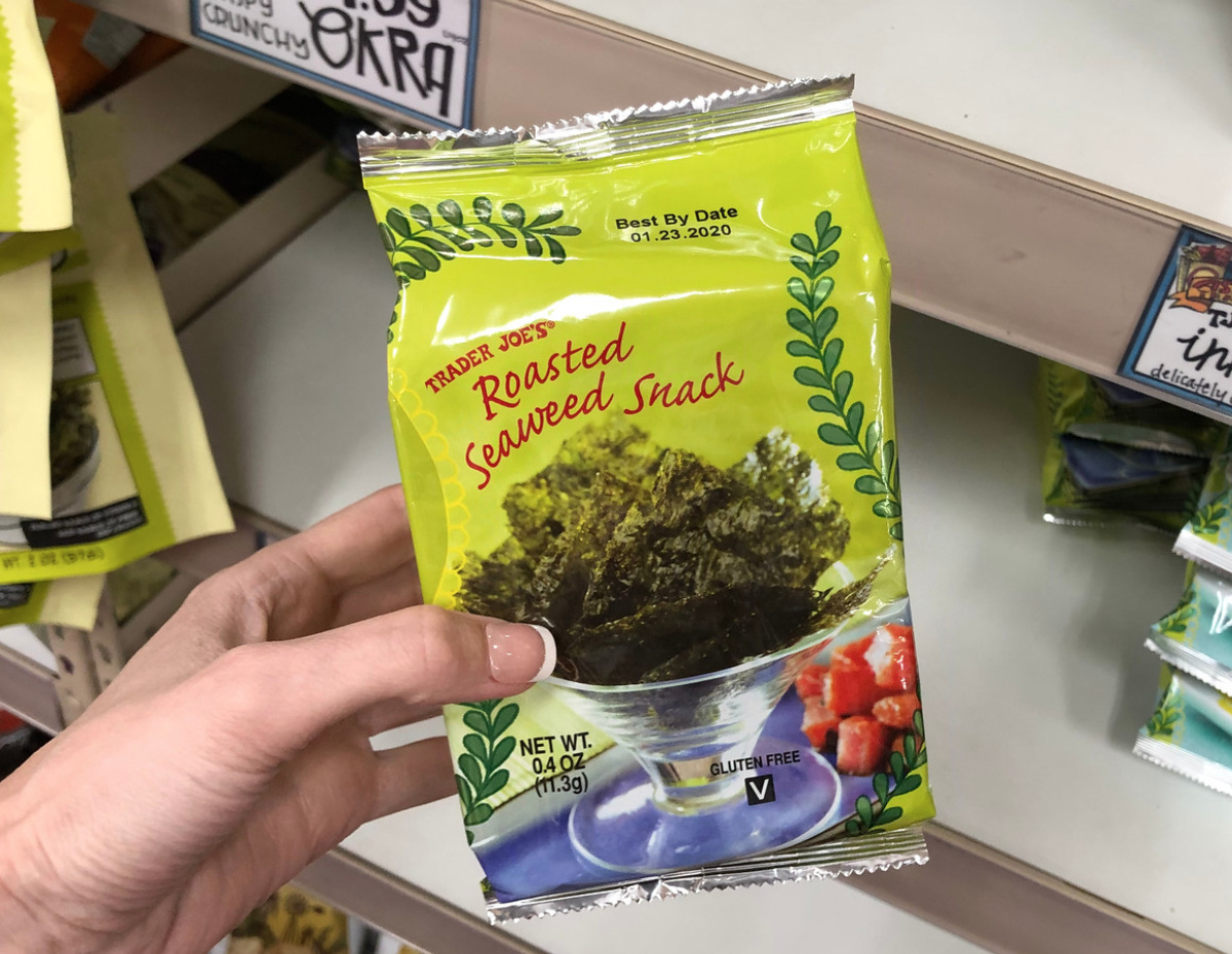 Trader Joe's roasted seaweed snack