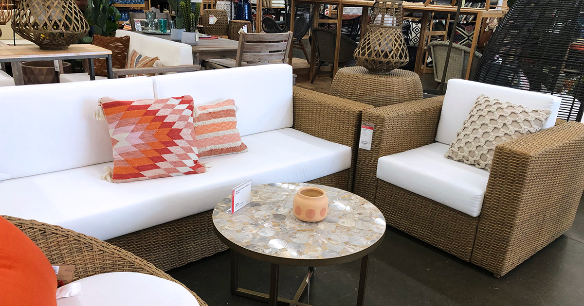 patio conversation set at cost plus world market