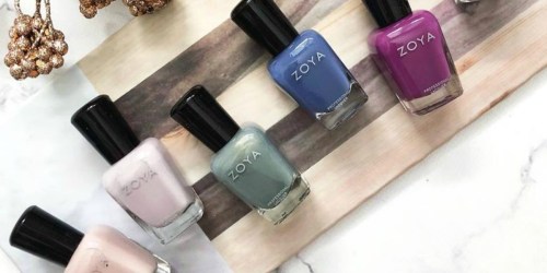 SIX Bottles of Zoya Nail Polish + Z-Wide Brush ONLY $30.50 Shipped (Regularly $62)