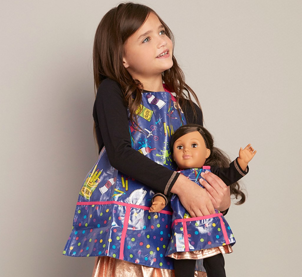 Dollie & Me matching apron sets