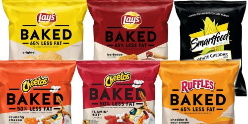 Amazon: Frito-Lay Baked & Popped 40-Count Variety Pack Only $10.52 Shipped (Just 26¢ Per Bag)