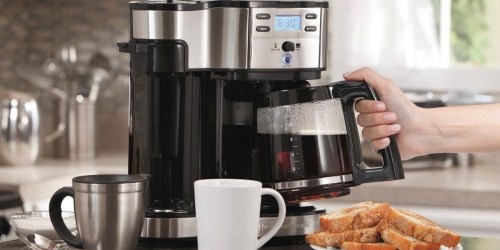 Amazon: Hamilton Beach 2-Way Brewer Coffee Maker Only $36.99 Shipped (Regularly $100)