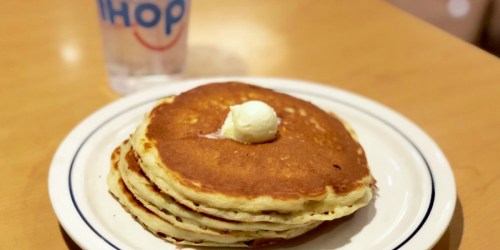 IHOP Pancakes Short Stack Only $1 on May 21st