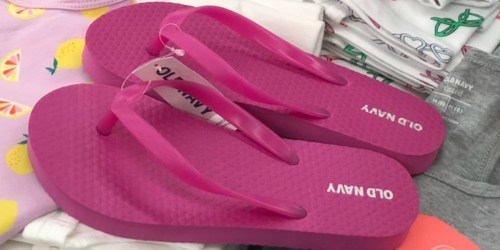 Old Navy Flip Flops ONLY $1 (In-Store & Online)