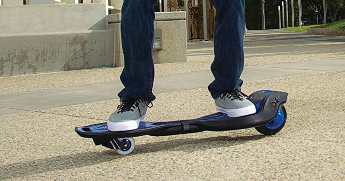 boy riding ripstik board
