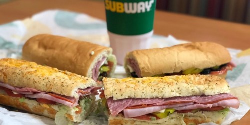 $5 Off $10 Subway Purchase for Select PayPal Users (Available to 1st 50,000 Only)