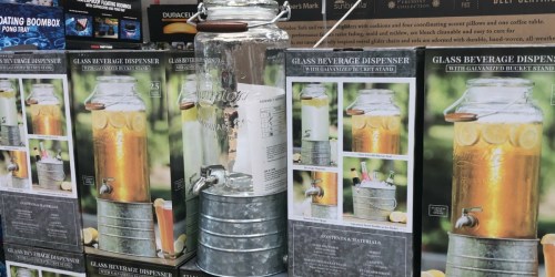 Glass Beverage Dispenser Only $19.98 at Sam’s Club (In-Store & Online) + More