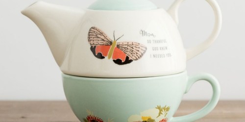 DaySpring So Thankful Teapot & Cup Set Only $14.99 + More