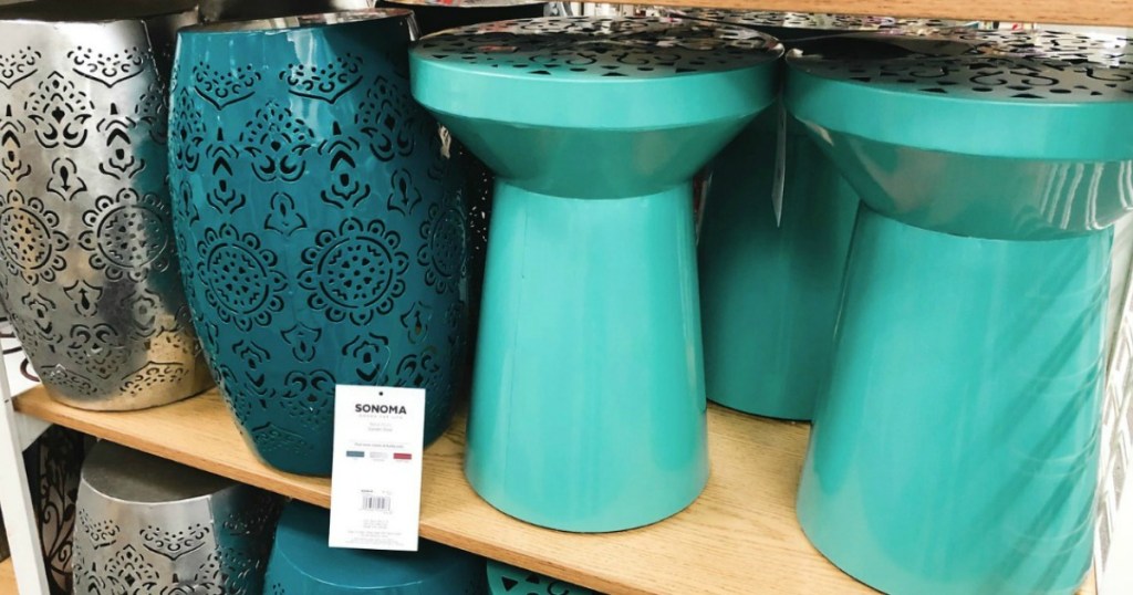 sonoma teal stools in store