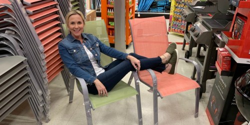 Threshold Stacking Patio Chairs Only $12.82 w/ In-Store Pickup at Target & More