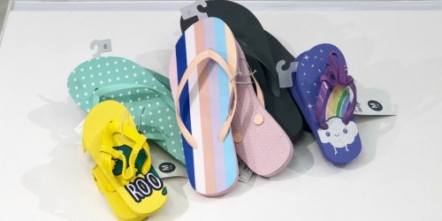 Buy One, Get One Free Flip Flops at Target (Pairs for the Entire Family)