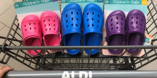 Fun Summer Kids Items at ALDI (Clogs, Gardening Set, & More)