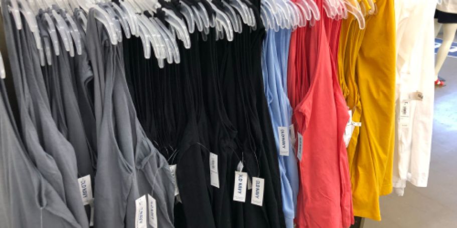 Old Navy Women’s Tank Tops Just $3 (Includes Tall & Plus Sizes)