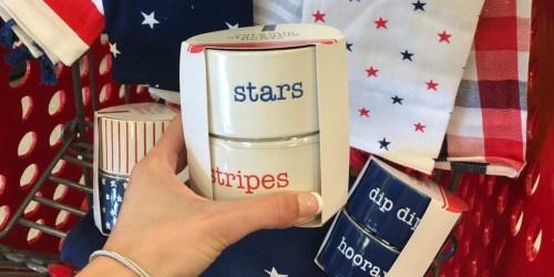 Cute Patriotic Decor UNDER $5 at Target (Dip Bowl Sets, Luminaries & More)