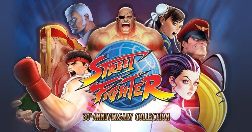 street fighter 30th anniversary collection cover art
