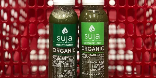 55% Off Suja Organic Juice After Cash Back at Target