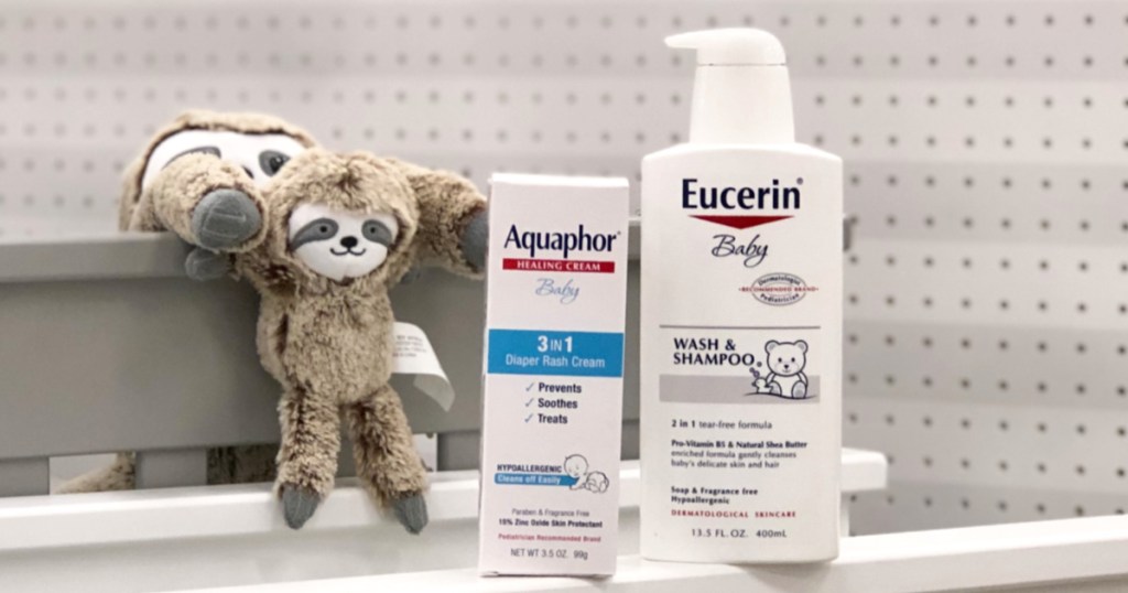 Aquaphor and Eucerin Baby Products