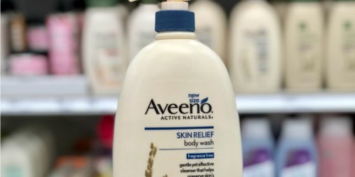 Aveeno Skin Relief Body Wash 33oz Only $5.48 Shipped at Amazon & More