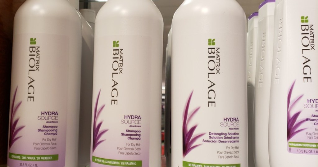 liter size bottles of biolage matrix