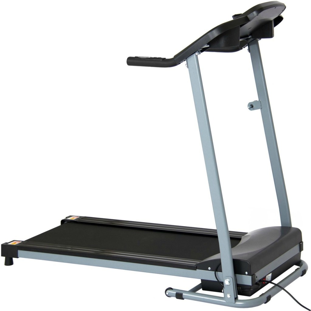 black and silver treadmill