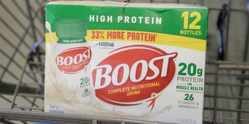 Amazon: Boost High Protein Nutritional Drinks 24-Pack Only $17 Shipped (Just 71¢ Each)