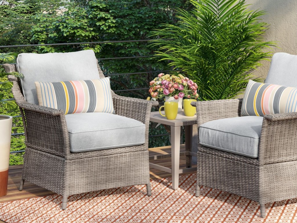 Foxborough 2pk Patio Club Chair - Threshold