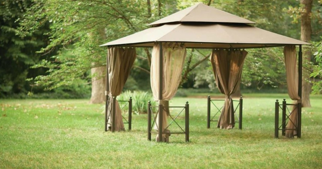 Outdoor Gazebo on the grass