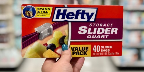 Hefty Slider Bags as Low as $2 at Target