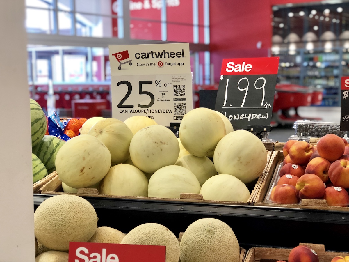 honeydew melons at Target