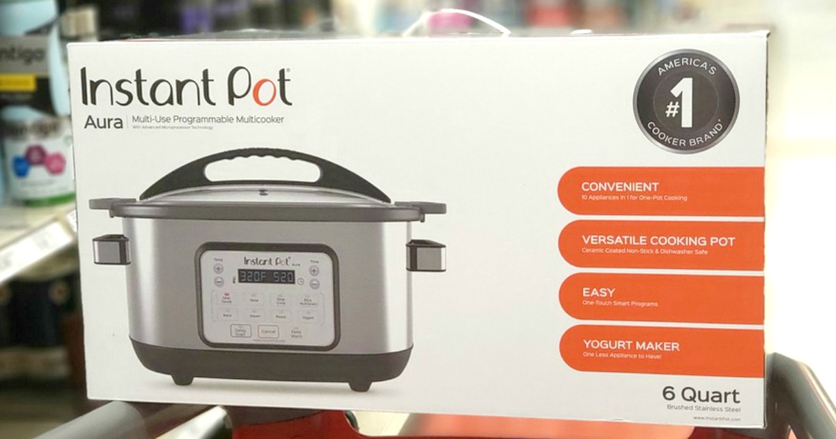 Instant Pot Aura 10-in-1 6-quart Slow Cooker