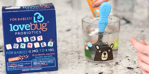Amazon: Lovebug Tiny Tummies Probiotics 30-Count Only $9.90 Shipped
