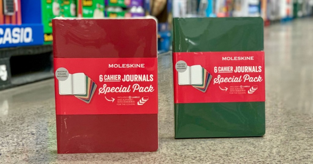 Moleskine journals at Costco
