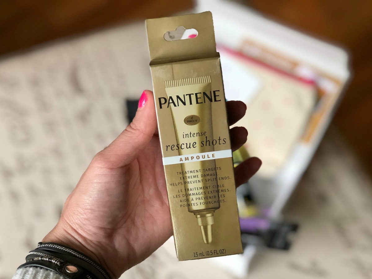 Pantene Intense Rescue Shots from Walmart Beauty Box