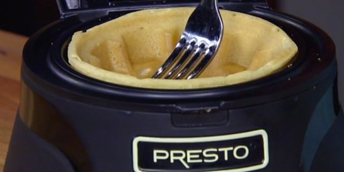 Amazon: Presto Belgian Waffle Bowl Maker Only $19.99 (Regularly $46)