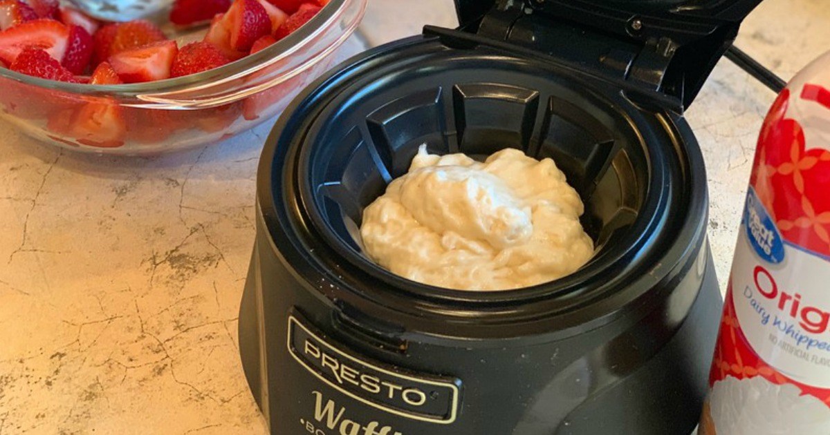 bowl waffle maker