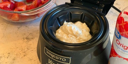 Belgian Waffle Bowl Maker Only $19 on Walmart.com (Regularly $46)