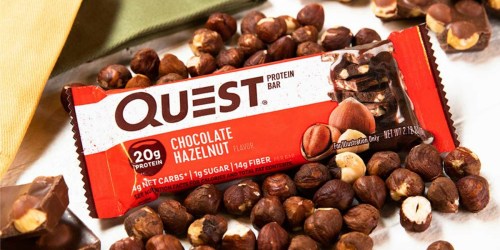 Quest Protein Bars 12-Pack Only $15.59 Shipped at Amazon